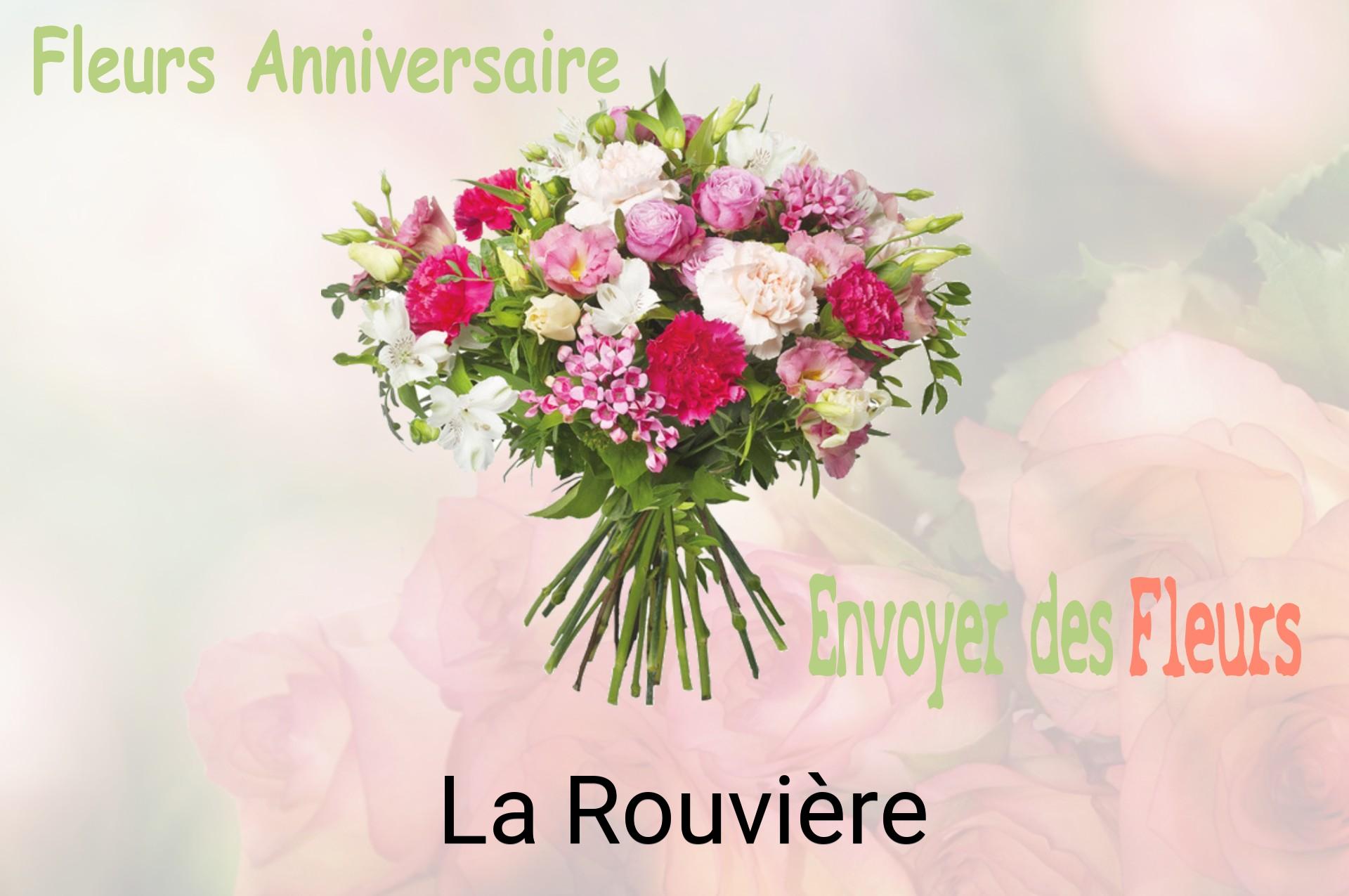 Bouquet de fleurs d’anniversaire livré à La Rouvière