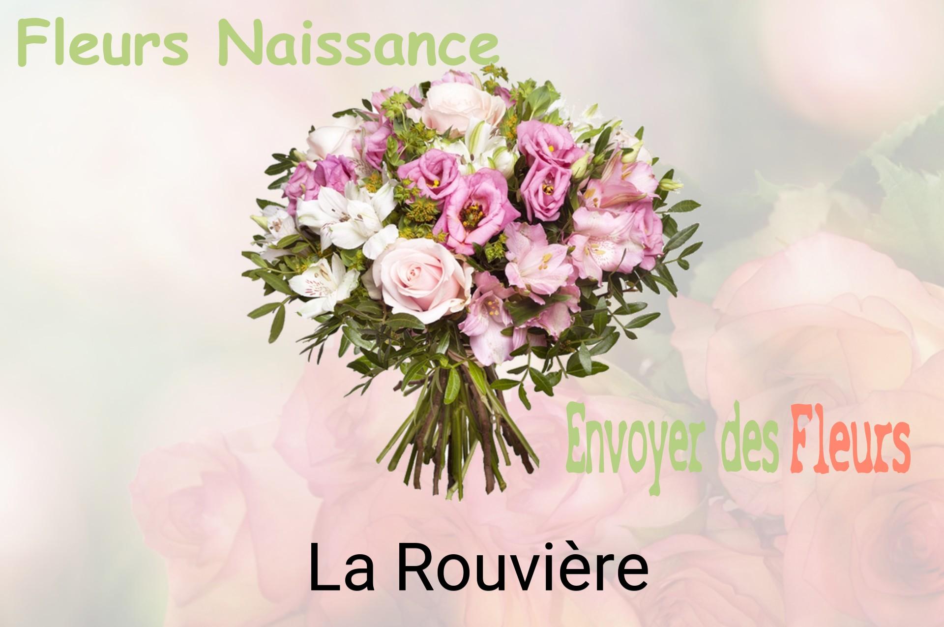 Bouquet de fleurs de naissance livré à La Rouvière